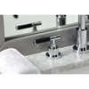 Fauceture FSC8921CKL Kaiser Widespread Bathroom Faucet W/ Brass Pop-Up, Chrome FSC8921CKL